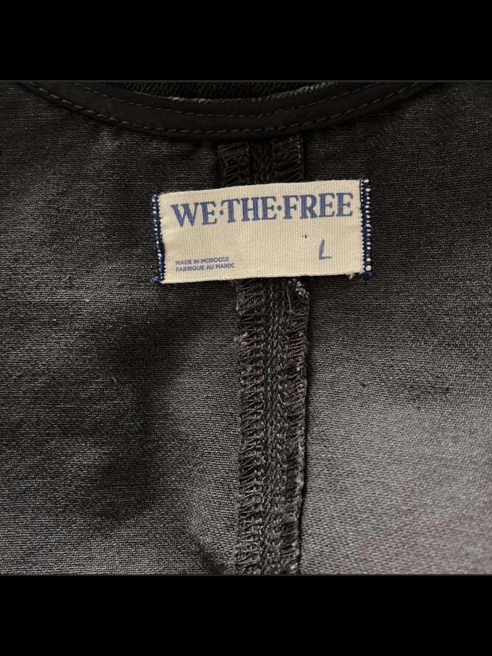 We The Free Washed Black High Roller Jumpsuit - Picture 4 of 4